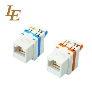 CAT6 UTP RJ45 Coupler Keystone Jack For Networking Patch Panel