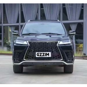 Cheap Lexus LX570 2008-2015 To LX600 Style Upgrade Parts Car Front &amp; Rear Bumper Facelift Fender Hood Car Lamp Bodykit Upgrade Parts for sale