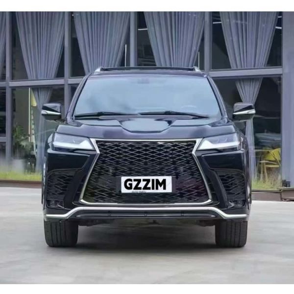 Quality Lexus LX570 2008-2015 To LX600 Style Upgrade Parts Car Front & Rear Bumper Facelift Fender Hood Car Lamp Bodykit Upgrade Parts wholesale