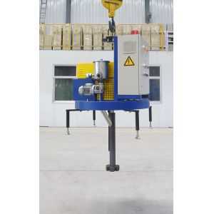 Cheap Energy Saving 0～350g/min Refined Flux Powder Spraying Amount Molten Aluminum Degassing Machine For 380V±10% Voltage for sale