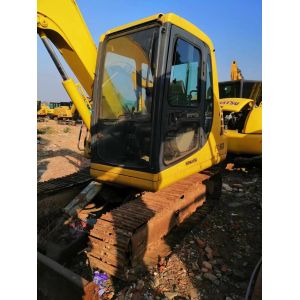 Second Hand Komatsu 60-7 Crawler Excavator 6000kg 54.8 KN Bucket Force Engine Power 40700W