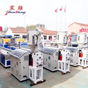 Temperature Control Plastic Profile Production Line High Automation Easy Operate