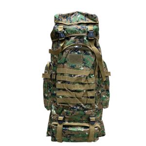 80L Backpack Softback Multi-layer Waterproof Bag for Outdoor Camping Training Sports