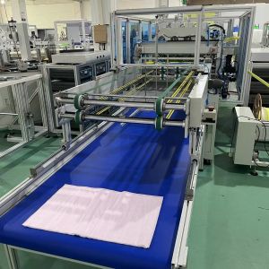 Cheap Servo Machine Rotates Trapezoidal Filter Bag Machine To Produce Medium-effect Bag Filter for sale