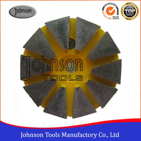 Professional 75mm Diameter Turbo Cup Diamond Grinding Wheels For Concrete And