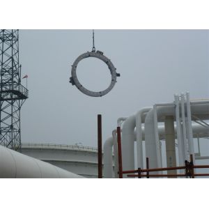 2"- 6" Working Range Pneumatic Pipe Cutting Beveling Machine Air Driven