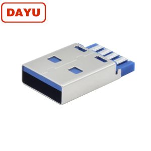 Fast Charging Usb 3.0 Male Connector Inside Copper Material With 12 Month