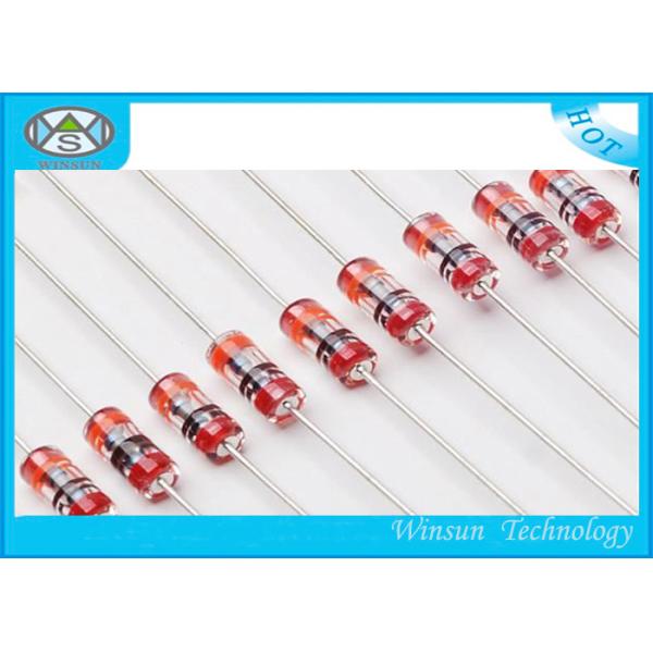 Glass Sealed 10k Ohm NTC Thermistor , DIP Type NTC Power Thermistor For