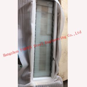 PVDF Surface Aluminium Glass Shutter Ventilated Adjustable Louver Jalousie