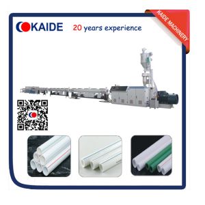 Higsh Speed 28m/min PPR Water Pipe Extrusion Machine KAIDE factory