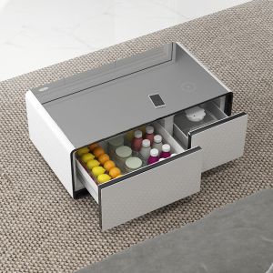Modern Living Room Furniture Smart Coffee Table with Refrigerator and Cooling