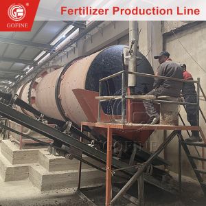 New NPK Organic Fertilizer Granulator Production Line with PLC Control