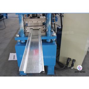 Galvanized Type C / Z Purlin Roll Forming Machine With Hydraulic Cutting System