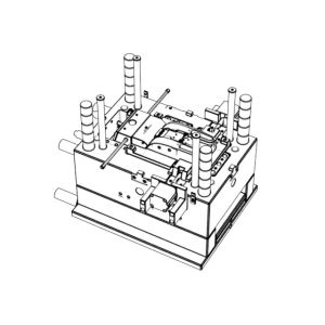 OEM / ODM ： Hot Runner Injection Molding & Right Belt 1*2 No 23187-B