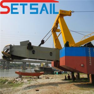 180000.000kg Package Gross Weight Small Cutter Suction Dredger with River Sand