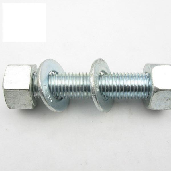 Size M2-M72 Metric Fully Threaded Rod Stud with 2 Heavy Hex Nuts and 2 Washers