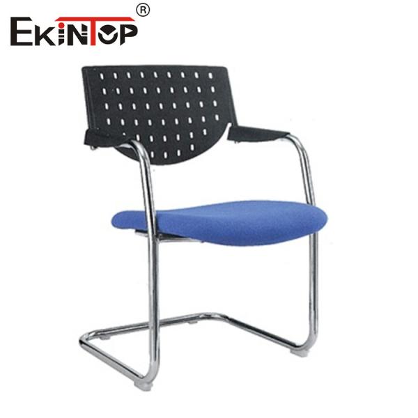 Customizable Stackable Training Chair With Metal Frame Sponge Cushion Plastic