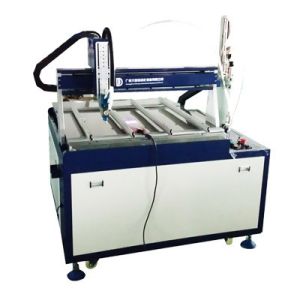 Daheng Patent Plunger Pump Two Component Silicone Glue Potting Machine for LED