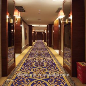 Chinese style beautiful hotel corridor roll carpet