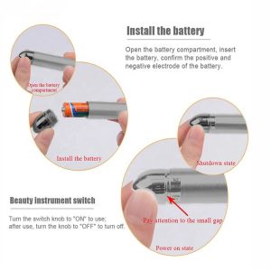 Beauty Bar 6000VPM 24k Golden Pulse Facial Massager