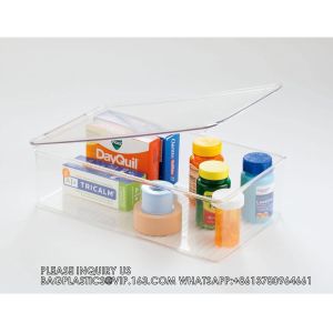 Organizer Bins- MultiPurpose & Versatile Stackable Cabinet Organizers Cosmetics,