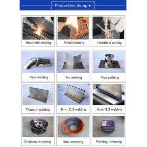 1500W 2000W Air-cooled Handheld Laser Welding Machine for Metal Stainless Steel