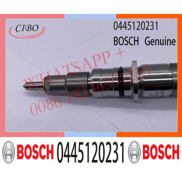 0445120231 BOSCH Diesel Engine Fuel Injector 0445120231 5263262 6754-11-3100 FOR QSB6.7 0445120126 0445120231 0445120236