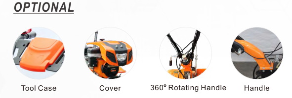 GT750-H Mini Power Belt Tiller 600 - 750mm Tilling Width