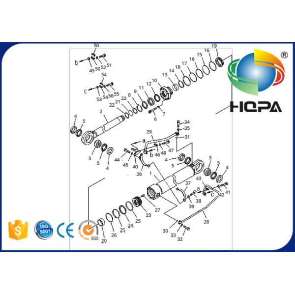 707-99-96140 707 99 96140 7079996140 Boom Cylinder Seal Kit For PC2000-8