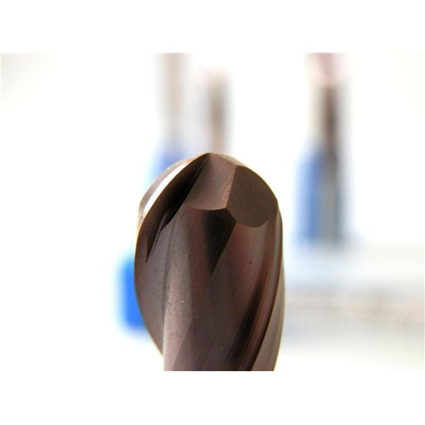 HRC55 SiN Coating , Ball Nose End Mill , standard Length type R2.5 , 5mm to 10mm