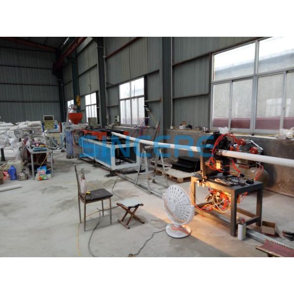 PP PE PA PVC Plastic Electric Corrugated Conduit Pipe Extruder Machine Extrusion