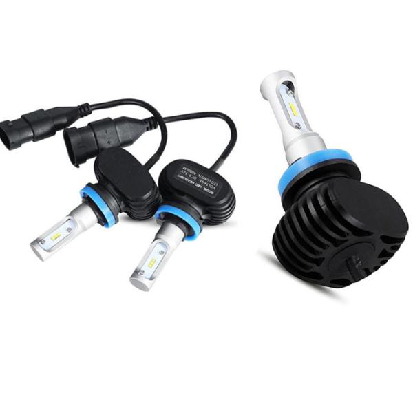 Quality 6500K S1 Led Vehicle Bulbs 50W 8000LM Auto Led Headlight Bulb H8 H9 H11 wholesale