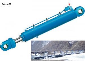 China Dam Gates Hydraulic Hoist Cylinder Double Earring High Pressure Long Stroke on sale