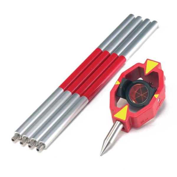GMP111 Mini Prism Pole Surveying 2.0mm Range Pole Surveying