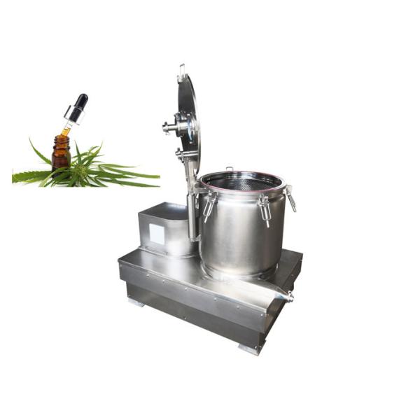CBD Oil Extraction Industrial Basket Centrifuge Cannabis Drying Machine With
