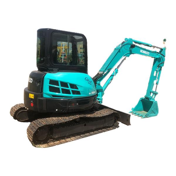 0.21M³ Bucket Capacity Used Kobelco SK55SR Crawler Excavator/ Original Hydraulic