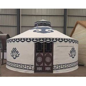 Experience Charm Of Mongolian Culture Yurt Bamboo Structure Geodesic Dome Tent
