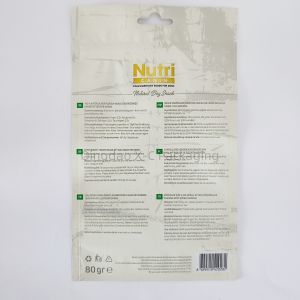 Pet Food Stand Up Pouches With Window For Packaging Resealable Zipper Lock