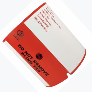 Personalized Custom Plastic Safety Tag for Enhanced Protection