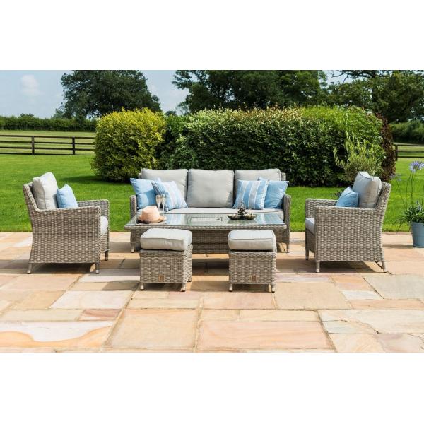 Quality Sofa Dining sets outdoor rattan dining set rattan dining set with ice pot wholesale