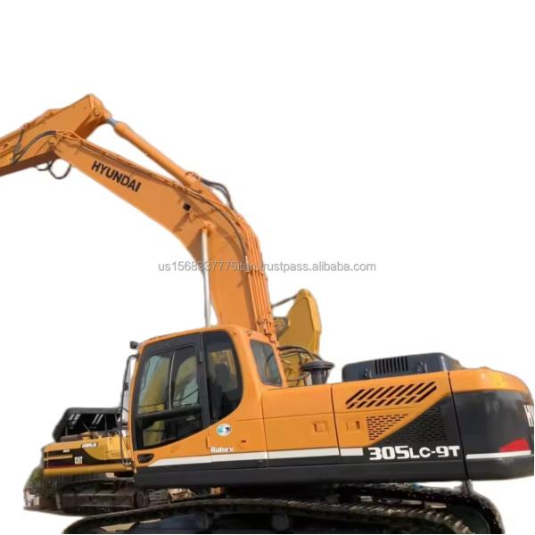 305LC-9T Hyundai 30ton 305 Crawler Excavator Machine with Original Hydraulic