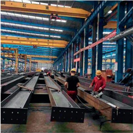 Prefabricated Steel Structure Industrial Building Warehouse for Factory Production