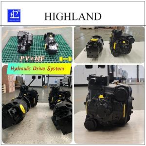 China 130ml/R Max Displacement Motorized Pump System With Cast Iron on sale