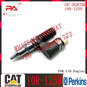 10R-1258 10R-1259 common rail excavator fuel injector for C-A-T C10 C12 engine