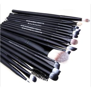 China China make up brush manufacture wholesale 20pcs black brush for cosmetics popular in markt on sale