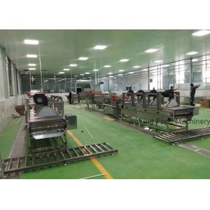 Industrial 140mm/s Vegetable Processing Machines With Cutting Washing Dewatering