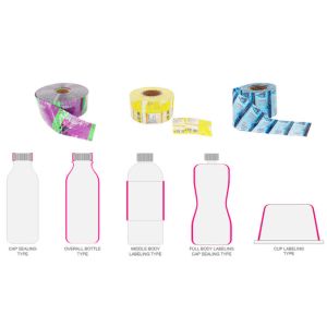 150BPM OPS PVC Neck Sleeve Bottle Labeling Machine Heat Shrinkable