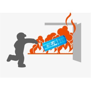 Escape Throwing Type Fire Extinguisher