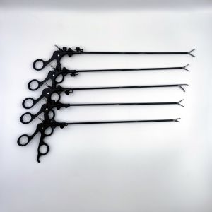Endoscopic Surgery Instrument Laparoscopic Thin Teeth Debakey Forceps Fenestrate