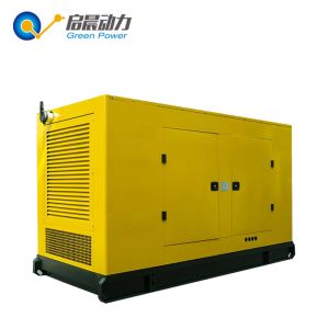 20kw 50kw CHP biogas power generator with silent soundproof canopy
